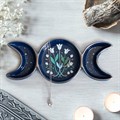 Triple Moonflower Trinket Dish