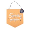 Orange Spooky Season Hanging Sign