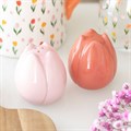 Tulip Shaped Salt and Pepper Shakers