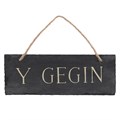 Y Gegin-leisteenbord