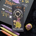 Hocus Croakus Magic Toad Keyring