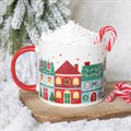 Kerststraat-mok met print