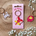 Zodiac Zest Gemini Keyring